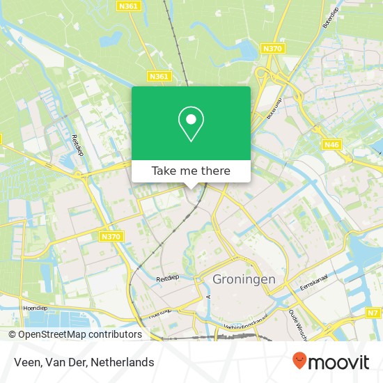 Veen, Van Der map