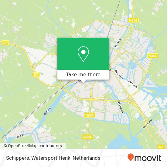 Schippers, Watersport Henk map