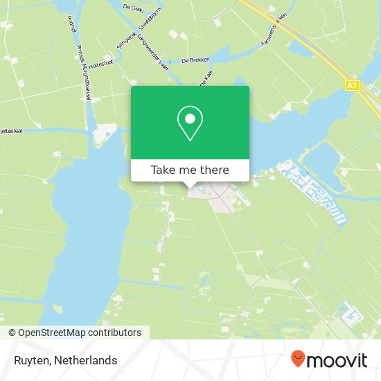 Ruyten map