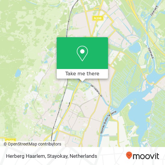 Herberg Haarlem, Stayokay Karte