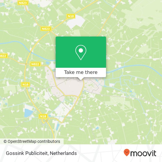 Gossink Publiciteit map