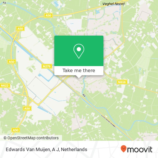 Edwards Van Muijen, A J map
