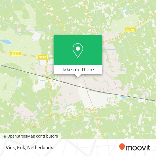 Vink, Erik map