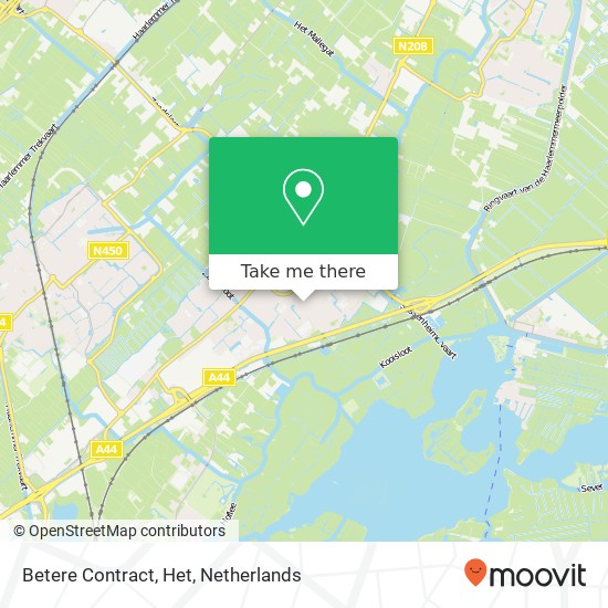 Betere Contract, Het map