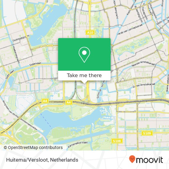 Huitema/Versloot map