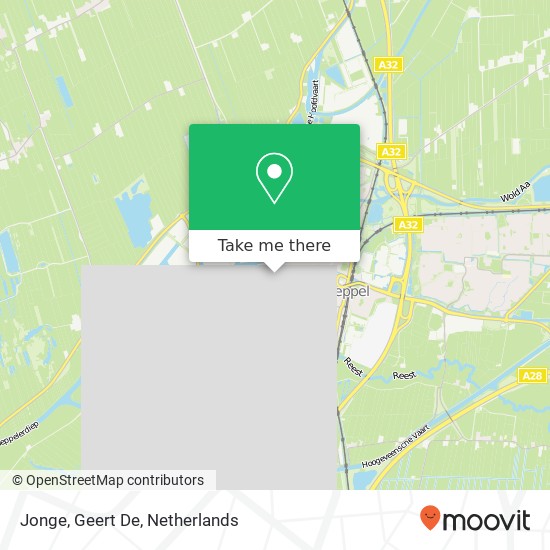 Jonge, Geert De map