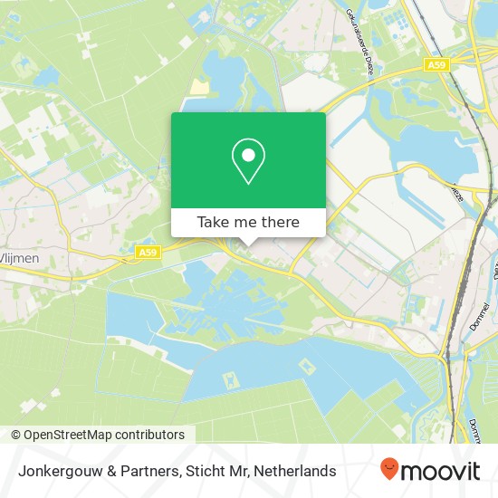Jonkergouw & Partners, Sticht Mr map