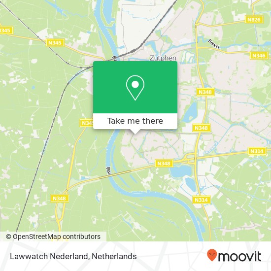 Lawwatch Nederland map