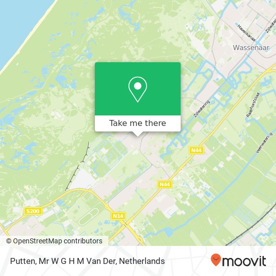 Putten, Mr W G H M Van Der map