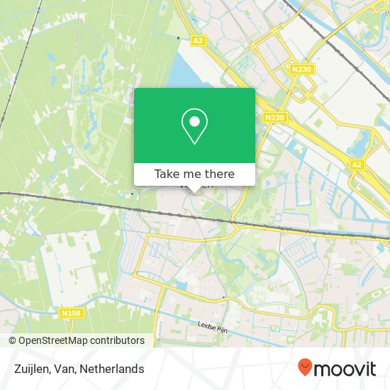 Zuijlen, Van map