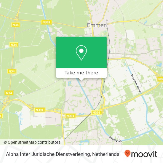 Alpha Inter Juridische Dienstverlening map