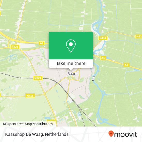 Kaasshop De Waag map