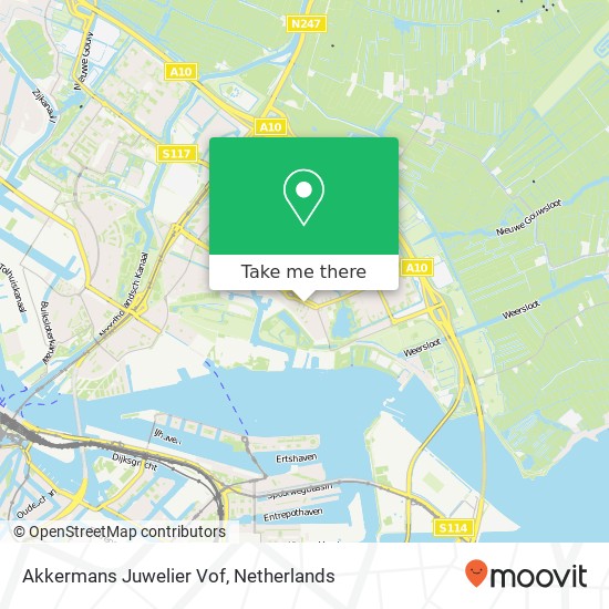Akkermans Juwelier Vof map