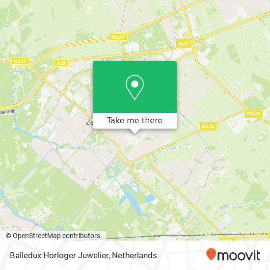 Balledux Horloger Juwelier map