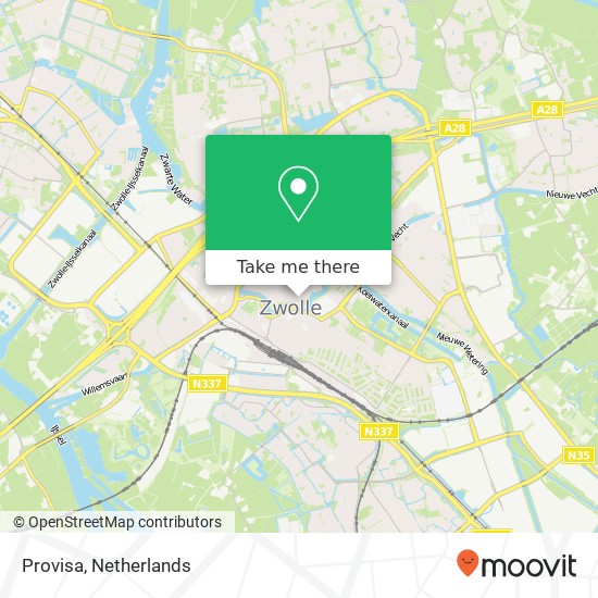 Provisa map