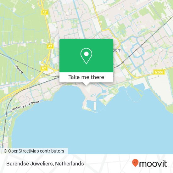 Barendse Juweliers map