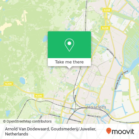 Arnold Van Dodewaard, Goudsmederij / Juwelier map
