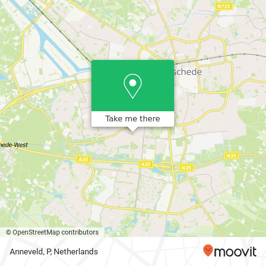 Anneveld, P map