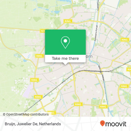 Bruijn, Juwelier De map