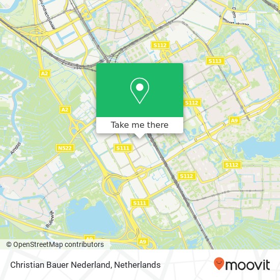 Christian Bauer Nederland map