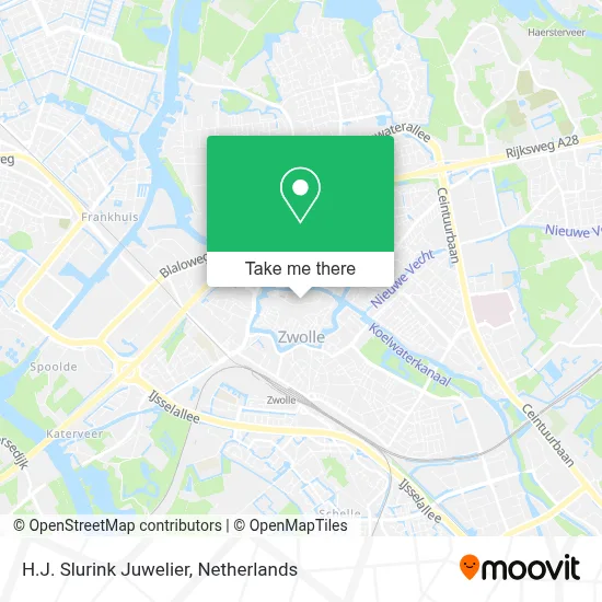 H.J. Slurink Juwelier map