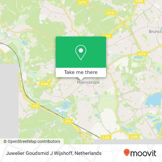 Juwelier Goudsmid J Wijshoff map