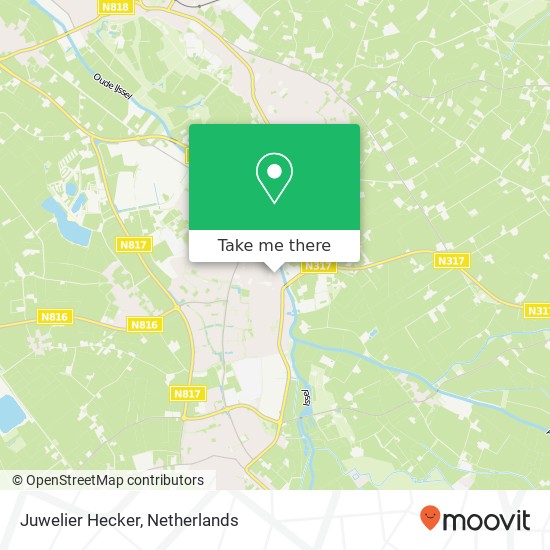 Juwelier Hecker map