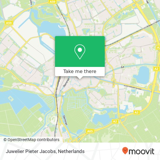 Juwelier Pieter Jacobs map