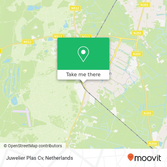 Juwelier Plas Cv map