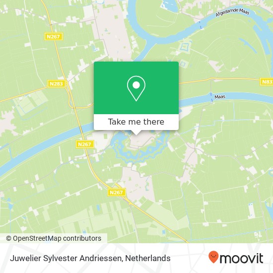 Juwelier Sylvester Andriessen map