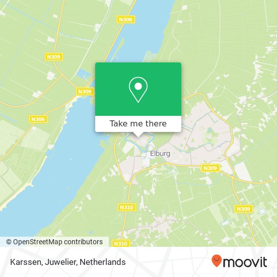 Karssen, Juwelier map