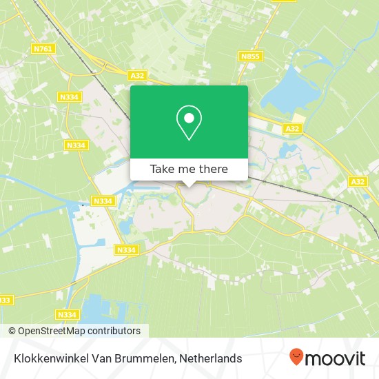 Klokkenwinkel Van Brummelen map