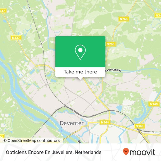 Opticiens Encore En Juweliers map