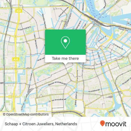 Schaap + Citroen Juweliers map