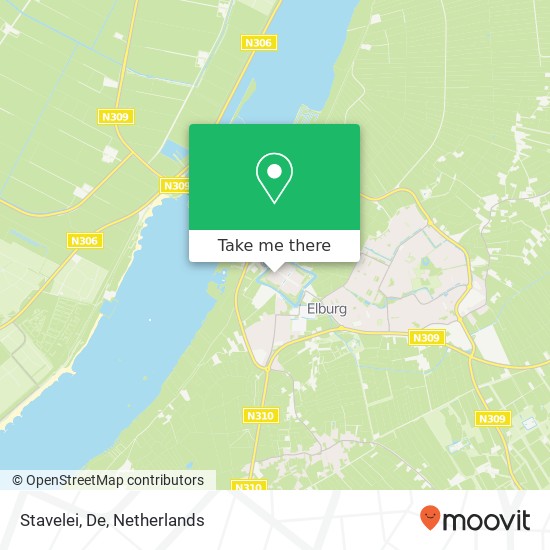 Stavelei, De map