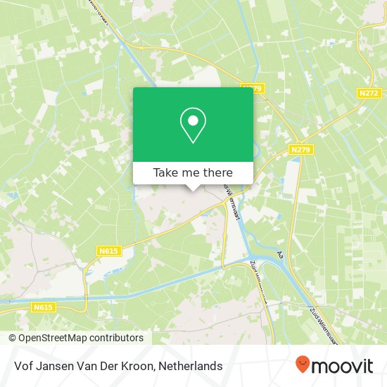 Vof Jansen Van Der Kroon map