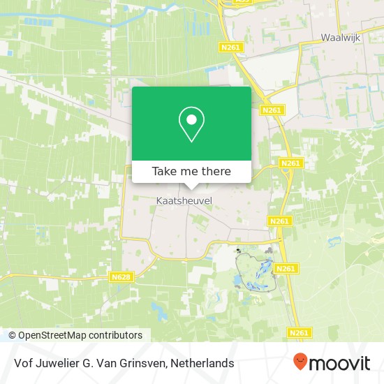 Vof Juwelier G. Van Grinsven map