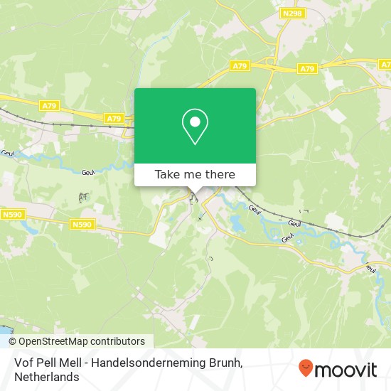 Vof Pell Mell - Handelsonderneming Brunh map