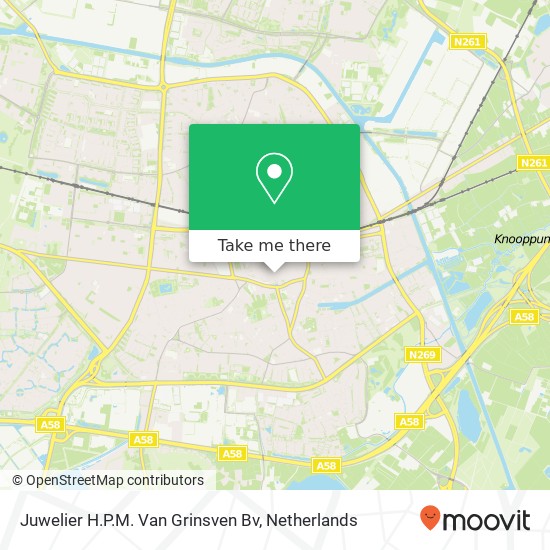 Juwelier H.P.M. Van Grinsven Bv map