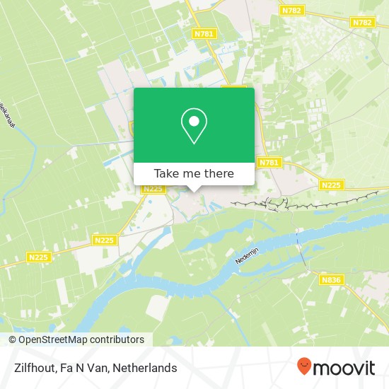 Zilfhout, Fa N Van map