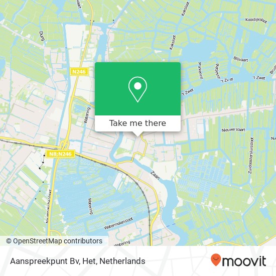 Aanspreekpunt Bv, Het map