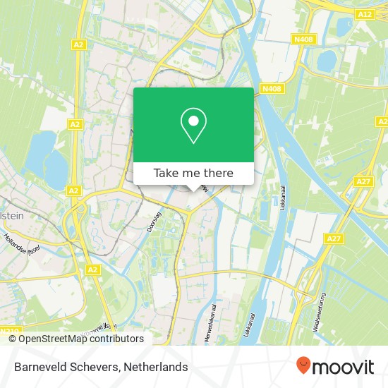 Barneveld Schevers map