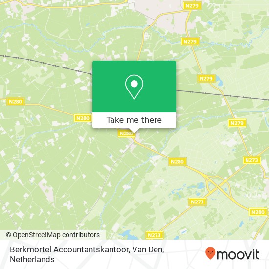 Berkmortel Accountantskantoor, Van Den map