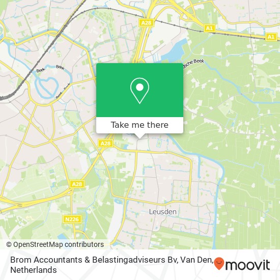 Brom Accountants & Belastingadviseurs Bv, Van Den map