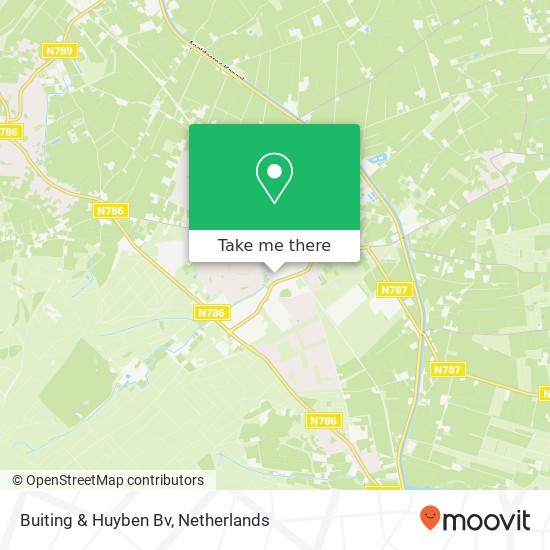 Buiting & Huyben Bv map