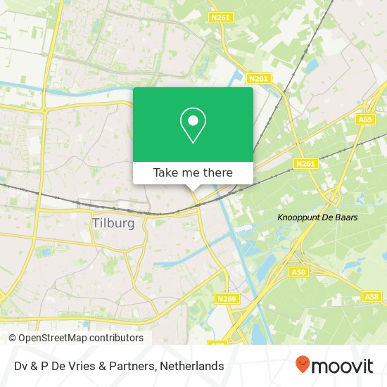 Dv & P De Vries & Partners Karte