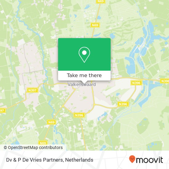 Dv & P De Vries Partners Karte