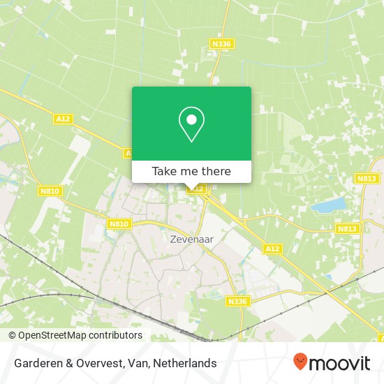 Garderen & Overvest, Van map