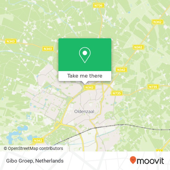 Gibo Groep map