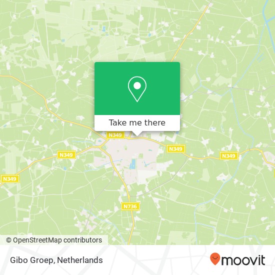 Gibo Groep map